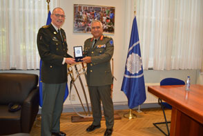 General Kostarakos met with Belgium's Chief of Defence