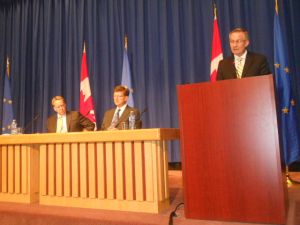 The EU and Canada wrap up 9th round of unprecedented free trade talks