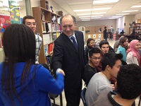 Back-to-School Series: Ambassador of Italy visits Omer-Deslauriers Secondary School