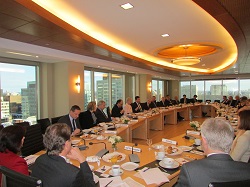 Ambassador Coninsx welcomes Minister Jason Kenney to EU Delegation