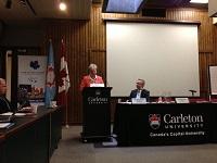 Ambassador Coninsx joins CETA discussion at Carleton University