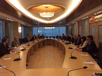 Ambassador Coninsx receives N.W.T. delegation