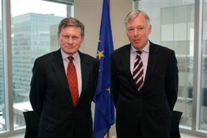 EU Ambassador Matthias Brinkmann welcomes Professor Leszek Balcerowicz