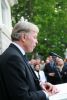 HOD Matthias Brinkmann speaks at Europe Day at residence, May 2010