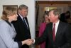 Mr. and Mrs. Matthias Brinkmann greet Mr. and Mrs. Harry Sterling at Europe Day, May 2010