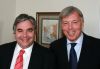 Trade Minister Peter van Loan and HOD Matthias Brinkmann, Europe Day, May 2010