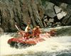 Delegation staff White Water Rafting on the Rivi&egrave;re Rouge, June 1985