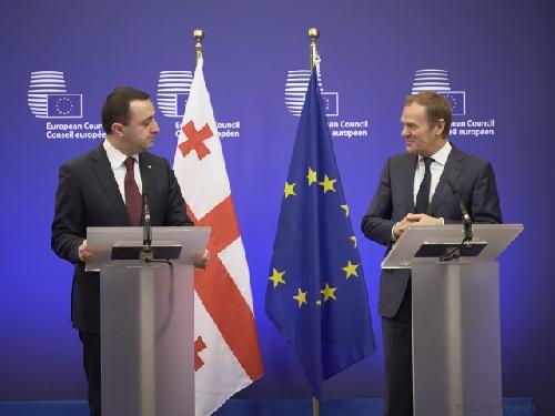 Press statement by President Donald Tusk after his meeting with Prime Minister of Georgia Irakli Garibashvili Press statement by President Donald Tusk after his meeting with Prime Minister of Georgia Irakli Garibashvili