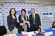 Síguenos en Facebook: Delegación de la Unión Europea en Guatemala. Visita de la Directora para AL y Caribe de la Dirección General de Desarrollo y Cooperación