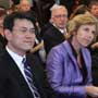 Connie Hedegaard, European Commissioner for Climate Action attends a forum, "Climate action in Europe and Hong Kong &ndash; a continuing conversation" along with Edward Yau, Secretary for Environment of Hong Kong