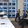 Connie Hedegaard, European Commissioner for Climate Action gives a presentation at a forum, "Climate action in Europe and Hong Kong &ndash; a continuing conversation"