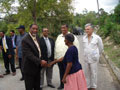 Jamaica &ndash; March 2009 A resident of Logwood Road in Central Westmoreland expresses her gratitude for the rehabilitation work