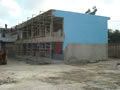 May 2010 Work being carried out on the new classroom block of the Maverly Primary and Junior High in St. Andrew. The new block was built through a grant from the EU's funded Poverty Reduction Programme (PRP II)