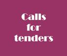 Call for tenders