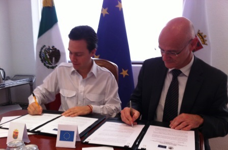 Unión Europea firma convenio de cooperación en el ámbito de cohesión social con el estado de Chiapas