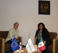Ambassador Marie Anne Coninsx, gave the keynote speech at the closing ceremony of the VIII Interuniversity Congress of European Studies
