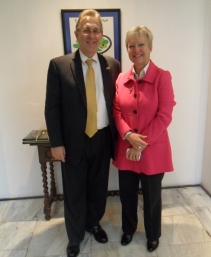 The EU Delegation in Mexico hosts a working lunch with the US Ambassador Anthony Wayne.