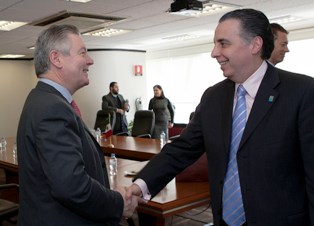 The European Union Trade Commissioner met the Mexican Economy minister