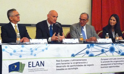 On October 14th, the Ambassador Andrew Standley inaugurated the European and Latin American Technology Based Business Network (ELAN) event.