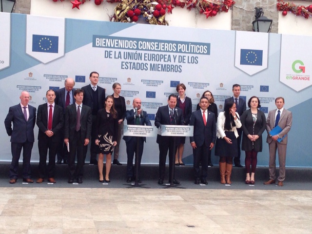 POLITICAL COUNCILLORS OF THE EU AND ITS MEMBER STATES ON OFFICIAL VISIT TO THE STATE OF MEXICO