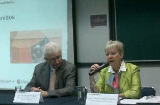The Ambassador to the EU in Mexico, Marie Anne Coninsx, and the Mexican Undersecretary for Environmental Policy in SEMARNAT, Dr. Fernando Tudela, inaugurated a workshop to launch an EU- SEMARN