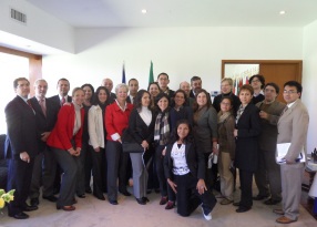 Meeting of Ambassador Marie Anne Coninsx with European Studies Centres and europeanists