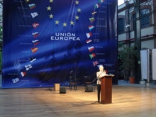 Marie-Anne Coninsx, Head of the EU Delegation in Mexico, opens ceremony of the exhibition of the European Union in Mexico