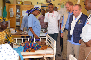 Visite au Niger de Claus Sorensen, Directeur G&eacute;n&eacute;ral pour la Commission europ&eacute;enne en charge de l'Aide Humanitaire