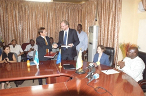 L'Union europ&eacute;enne appuie l'Unicef pour lutter contre la malnutrition infantile chronique au Niger