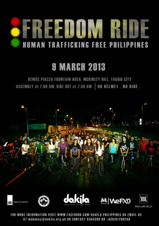 Freedom Ride Human Trafficking Free Philippines