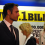 Italian actor, Raoul Bova, and WFP Executive Director, Ms Sheeran