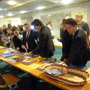 Information desk with EU and UN publications