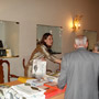 EU Information desk with EU publications