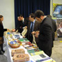 The EU Information desk with EU publications and gadgets