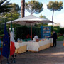 EU Information desk with EU publications