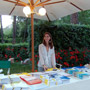 EU Information desk with EU publications