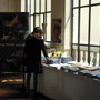 EU Information desk with EU publications and gadgets