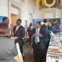 Invitees at the EU Information desk