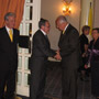 Ambassador Ritto welcoming the members of the Diplomatic Corps accredited to the Holy See