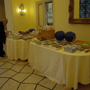 Information desk with EU publications and gadgets