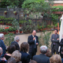 Ambassador Gazzo delivering the welcome speech