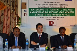 EU hands over Sheikh Technical Veterinary School to IGAD