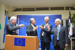 Celebrating Europe Day in support of Research for Development