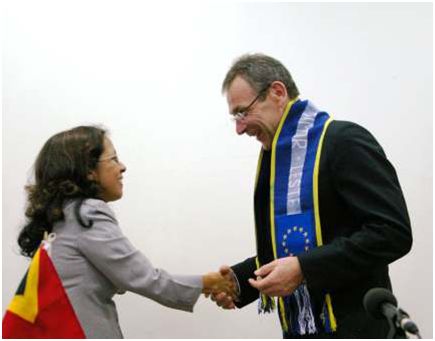 Visit of Mr. Andris Piebalgs: “European Union is a faithful partner of Timor-Leste”