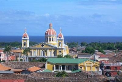 Town with church