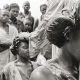 Miners getting baptised, in Mbuji Mayi, the Congo