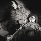 5 December 2005, Balakot, Pakistan. Chazat is 17 months old. She broke her arm and suffered dehydration in the valley on her way down from the mountains to the clinic.