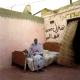Fatma, whose parents came from Nubia, rents a four-room flat in a building of Garden City. Without telling the owners, she built walls isolating her from the hundreds of other residents.