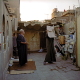 People live on the rooftops, pray there, and before the avian flu, they used to breed chickens and pigeons there. The roof (here, in Talaat Harb) has become a tiny village with its unspoken rules, tragedies and joys.