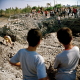 Following to the destruction of Nessirat bridge by a F16 bombing, the travellers must walk on both sides of the bridge, until the "traxs" rebuild a road to skirt round the bridge.